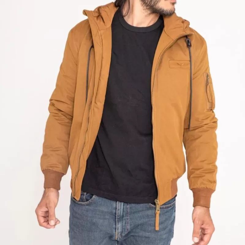 Blouson Fawn camel<Bombers Original Clearance