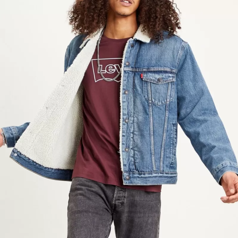 Blouson en jean fourré Sherpa Trucker<Levi's ® Fashion