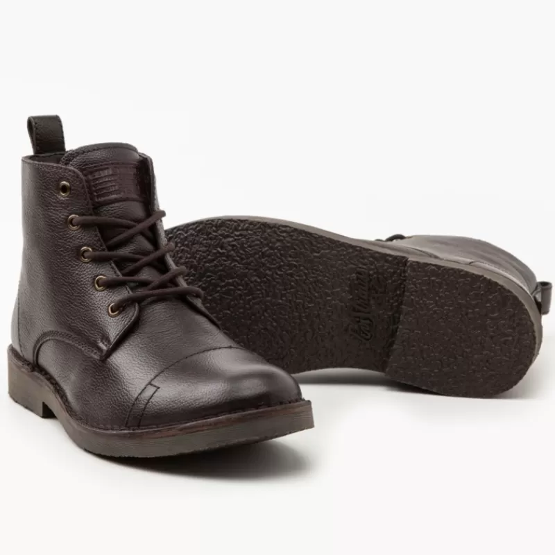 Chaussures Boots en cuir brun<Levi's ® Discount