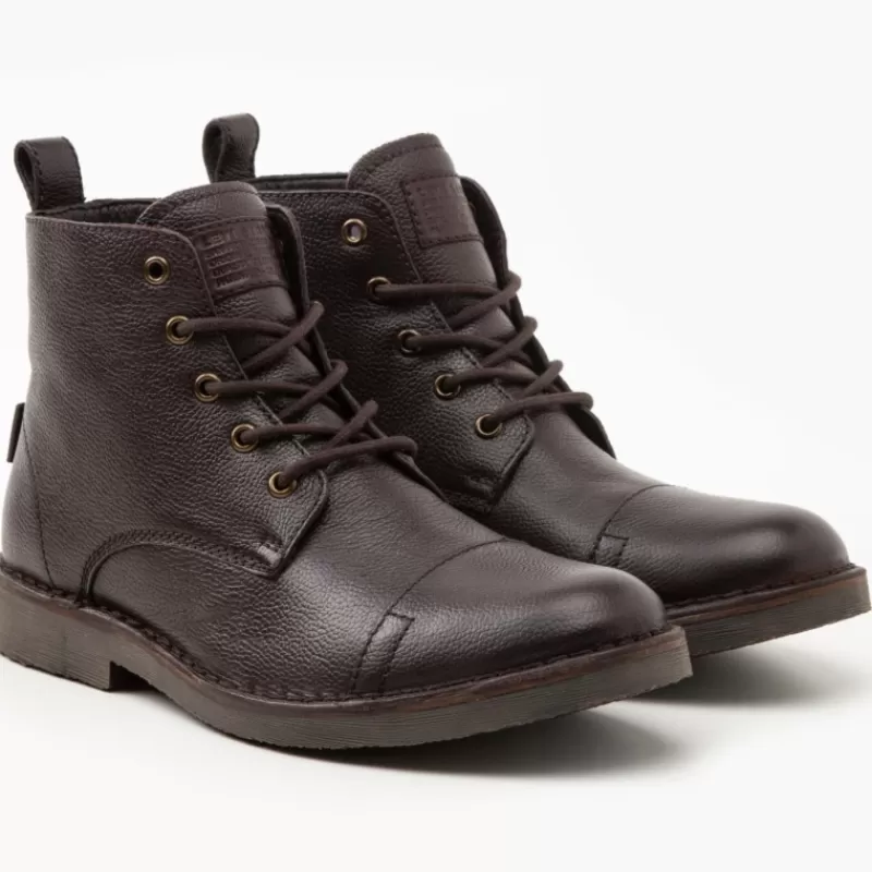 Chaussures Boots en cuir brun<Levi's ® Discount