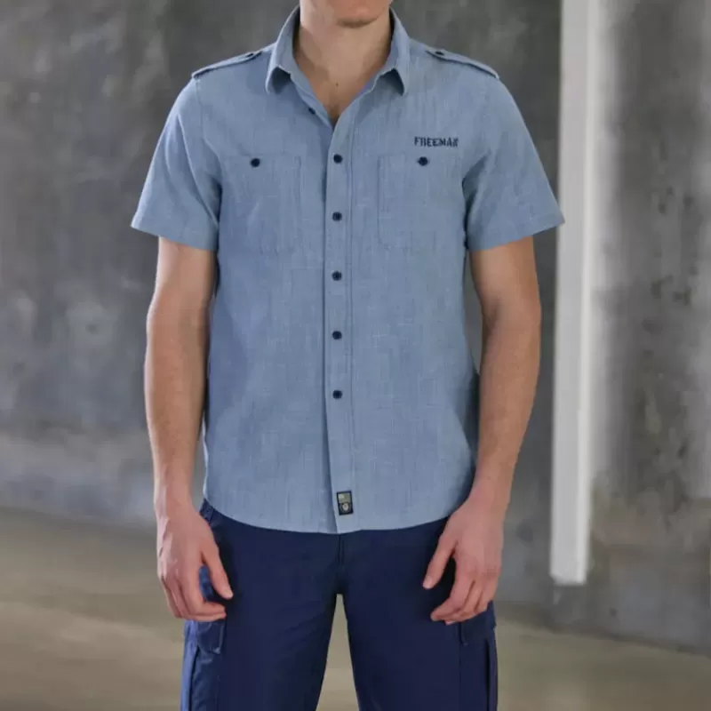 Chemise manches courtes Glenn<Freeman T Porter Store