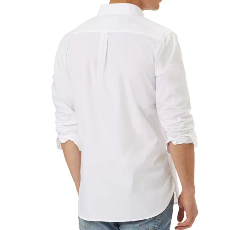 Chemise en coton blanc<Us Polo Assn Cheap