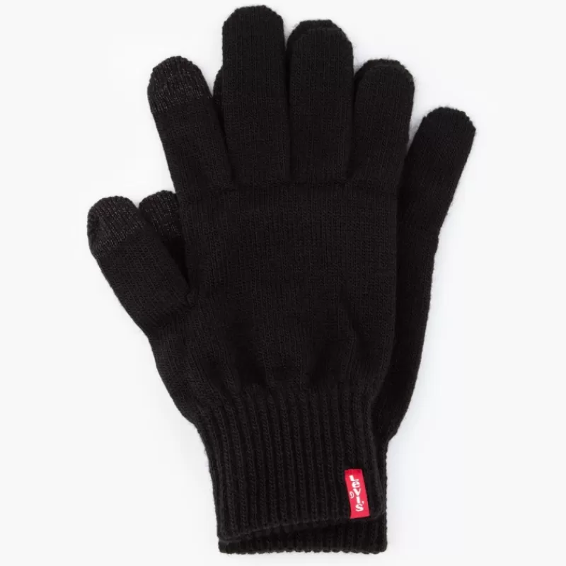 Gants noire étiquette rouge<Levi's ® Discount