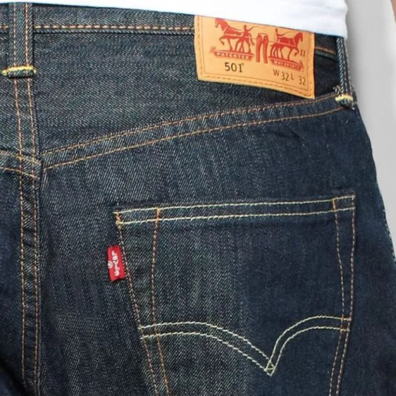 Jean 501 délavage brut Marlon coupe droite<Levi's ® Cheap