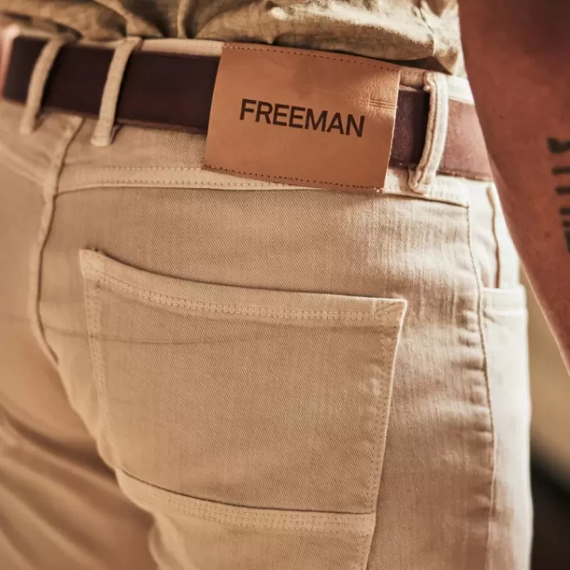 Jeans beige Jimmy California<Freeman T Porter Fashion