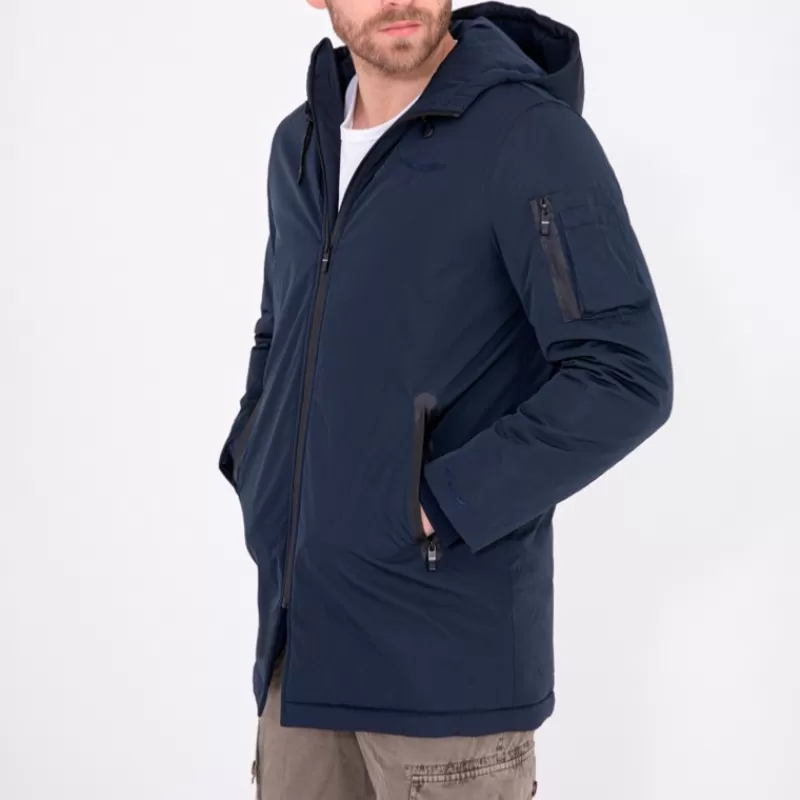 Manteau Parka Iowa bleu marine<Bombers Original Flash Sale