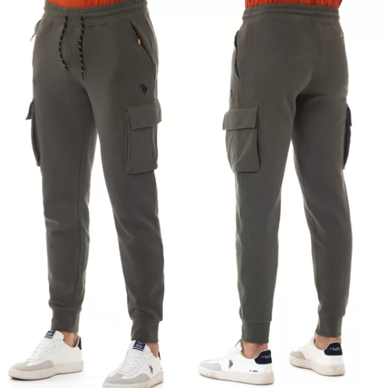 Pantalon cargo jogging kaki<Us Polo Assn Cheap