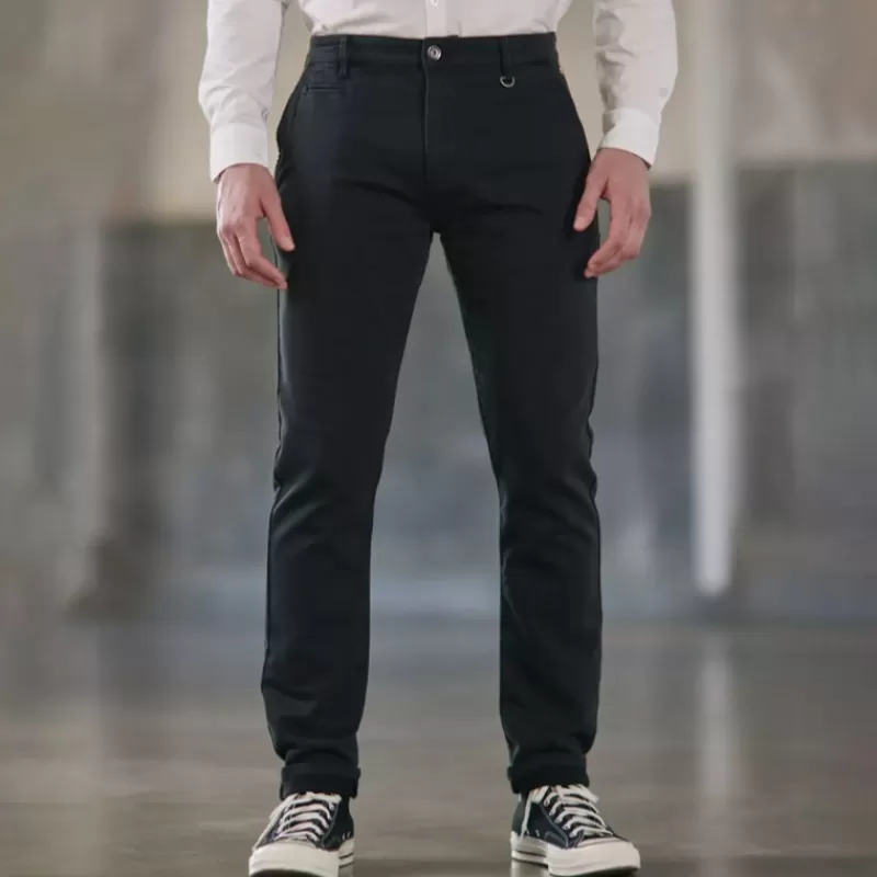 Pantalon chino Gino Epic noir<Freeman T Porter Store