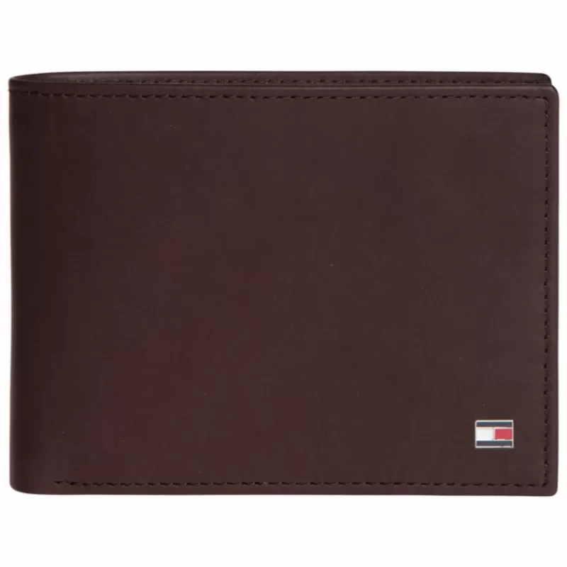 portefeuille modèle Eton en cuir marron<Tommy Hilfiger Cheap