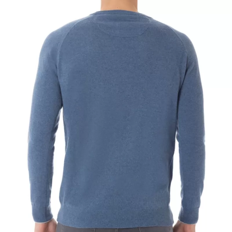 Pull en laine homme bleu<Us Polo Assn Online