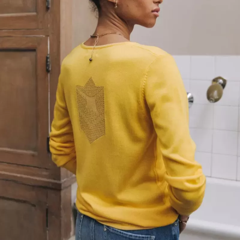 Pull femme Lorelia jaune<Freeman T Porter Sale