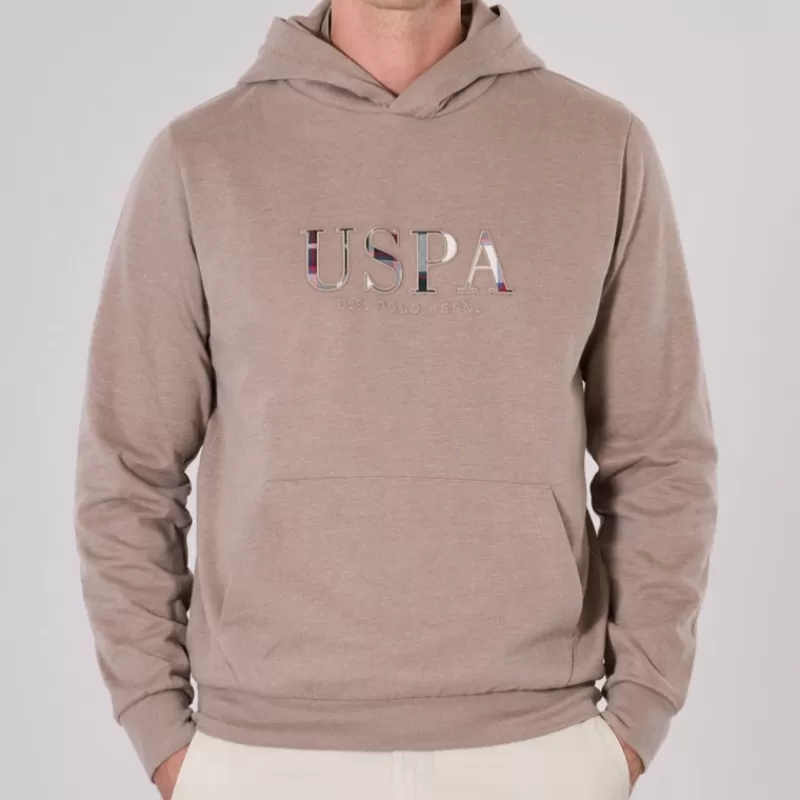 Sweat à capuche Tyba cappuccino<Us Polo Assn Clearance