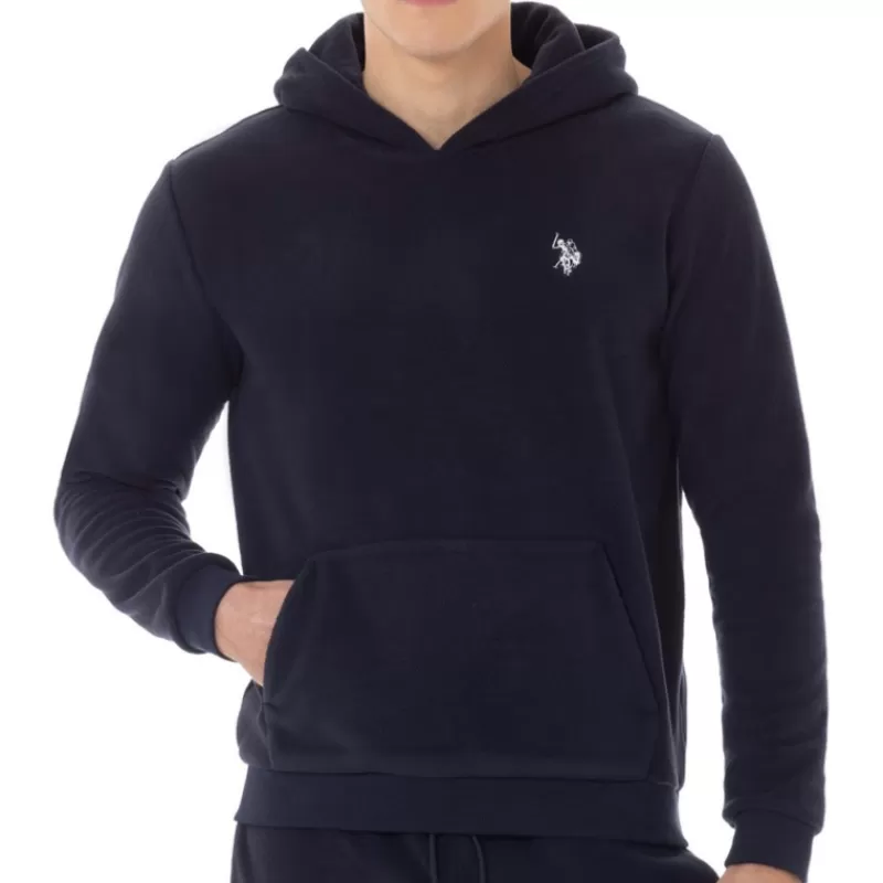 Sweat polaire bleu marine<Us Polo Assn Discount