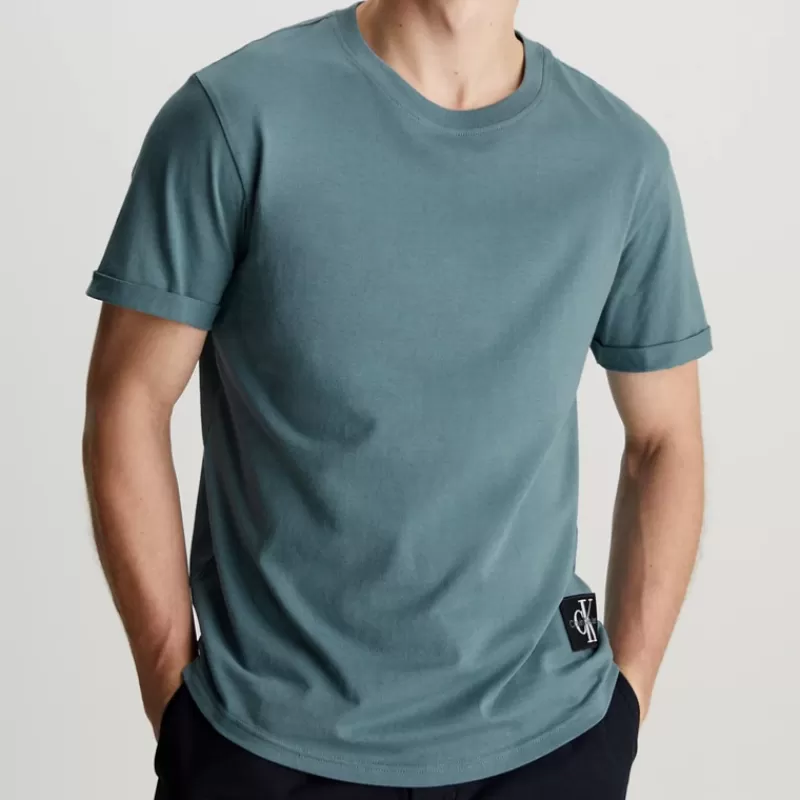 T Shirt Calvin Klein Ck Jeans homme bleu<Calvin Klein Jeans Store