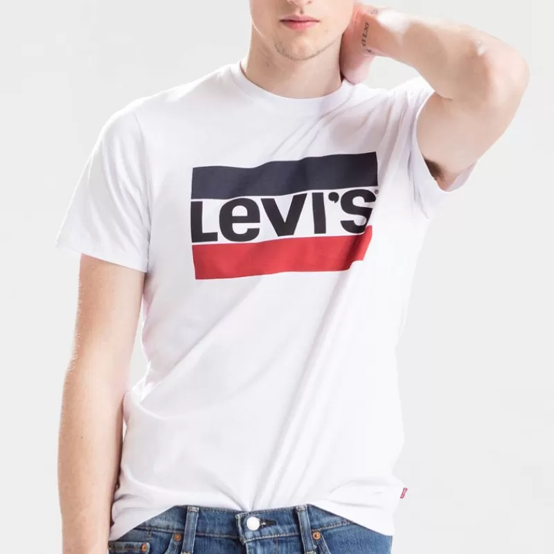 T Shirt homme modèle sportswear 84 tee blanc<Levi's ® Sale