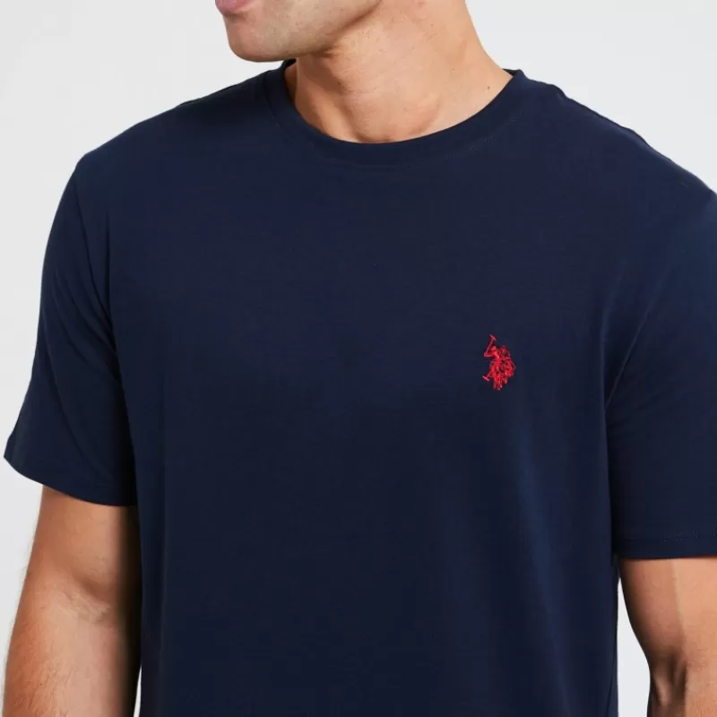 T Shirt bleu marine<Us Polo Assn Shop