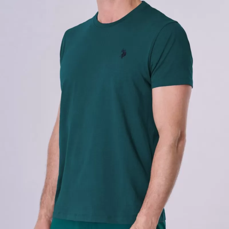 T Shirt vert<Us Polo Assn Flash Sale