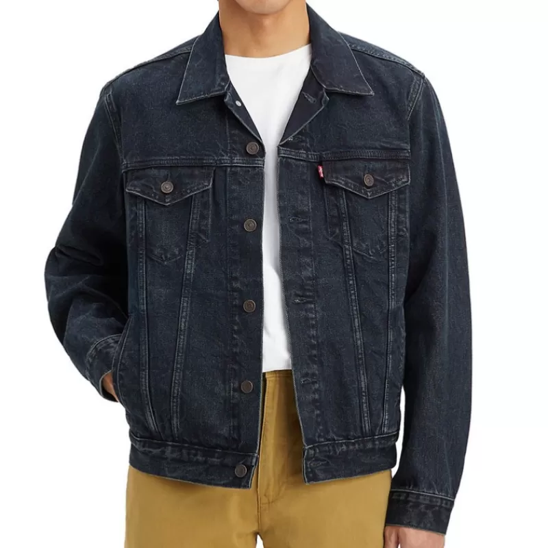 Veste en Jean Levis Trucker Jacket blue black<Levi's ® Cheap